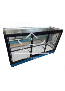 Vitrina Mostrador de Aluminio a medida