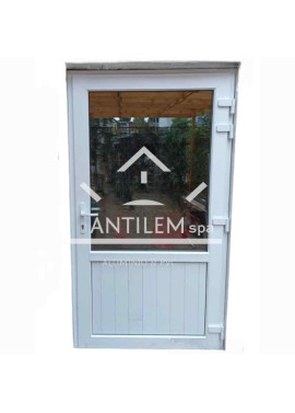 Puerta de PVC Europeo Vidrio Termopanel A Pedido