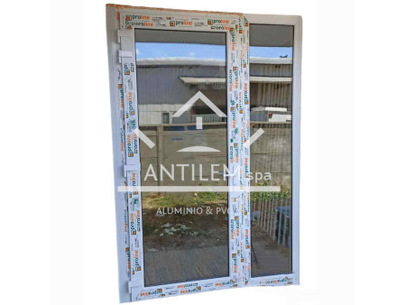 Puerta PVC Europeo Blanco a...