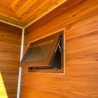 copy of VENTANA PVC AMERICANO Vidrio Monolítico CORREDERA 1,20X100CM BLANCO