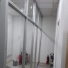 DIVICIONES DE OFICINA EN ALUMINIO TUBULAR VIDRIO 5MM ESPESOR