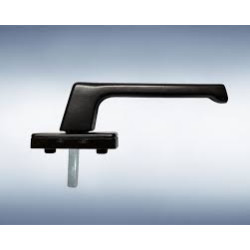 VENTANA  DE PVC 1,00X1,00 Vidrio Monolítico 4mm. CORREDERA 2 hojas nogal