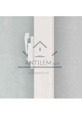 PVC AMERICANO 1,20X1,00 MT CORREDERA  BLANCO VIDRIO 4MM