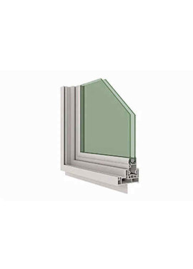 VENTANA 1,20X1,20 MT PVC AMERICANO Vidrio Termopanel  CORREDERA BLANCO